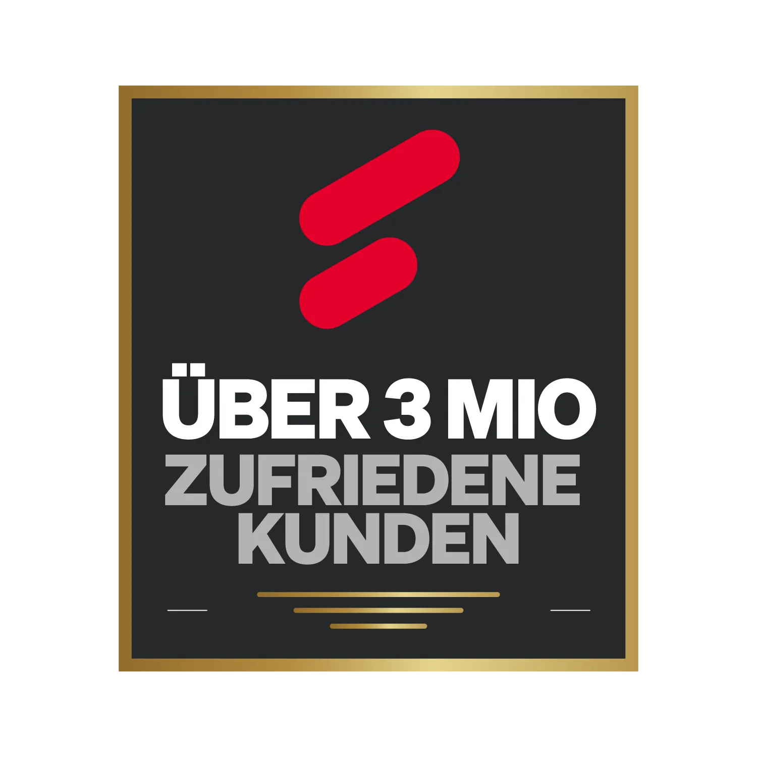 Satisfied Customers award badge